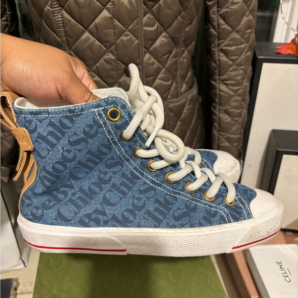 See by Chloe High-Top Sneakers